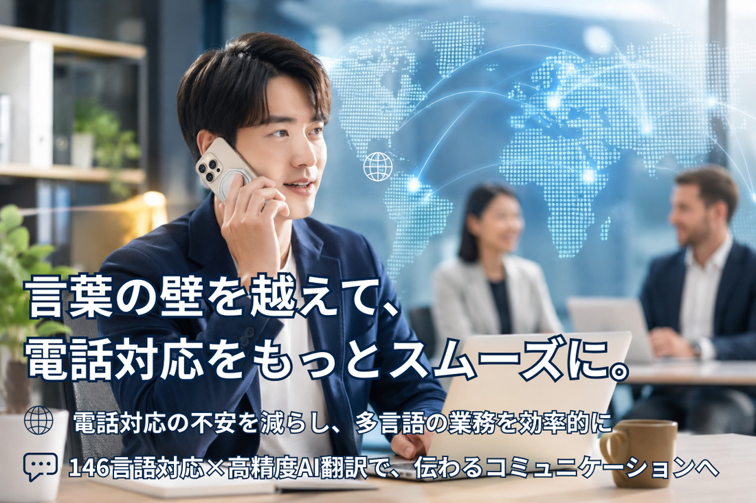 外国人への電話対応が苦手…聞き返しを減らすコミュニケーションの工夫